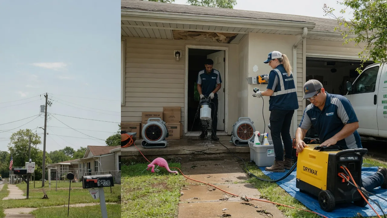 Storm Damage Water Removal in Sumner, MO near me